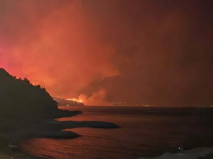 Dramatiques incendies en Croatie : la situation est sous contrôle dans la région d&rsquo;Omiš