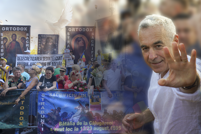 Extrême droite en Roumanie : Călin Georgescu en campagne permanente dans les monastères orthodoxes
