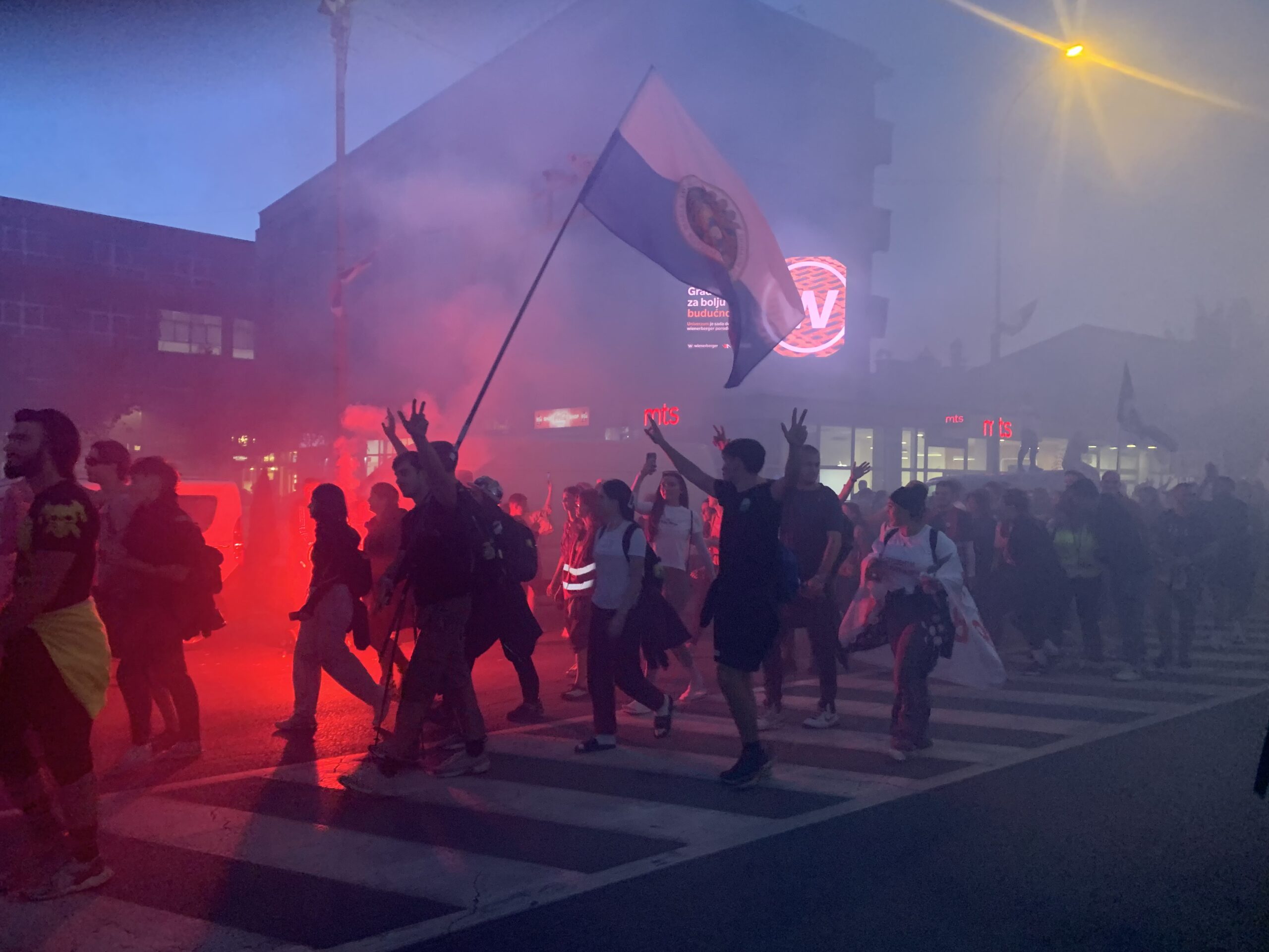 Serbie : les étudiants en marche jusqu’à Belgrade et la victoire