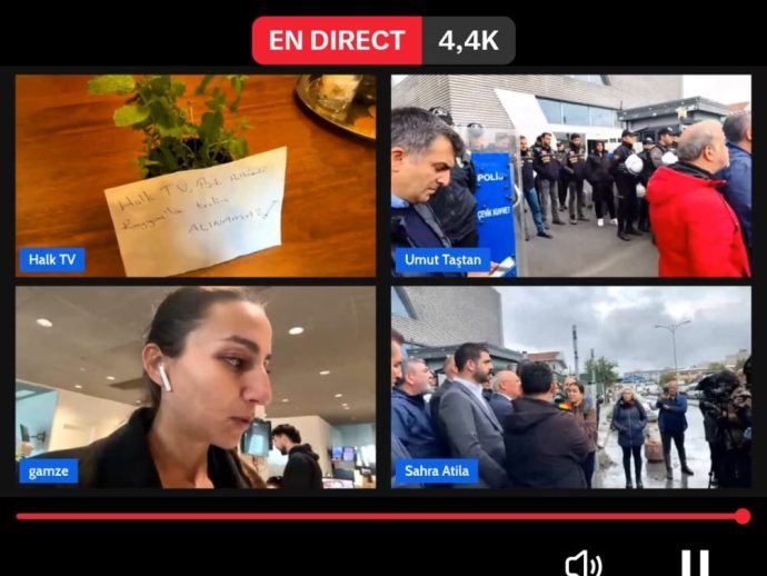 Turquie : les autorités prennent le contrôle de Halk TV, principale télévision d’opposition